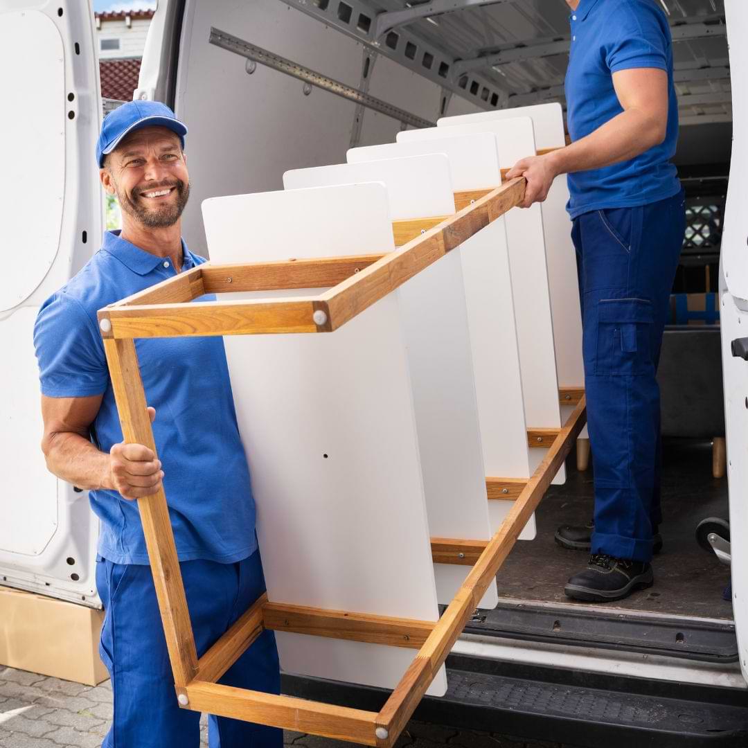Assembling and disassembling furniture for moving