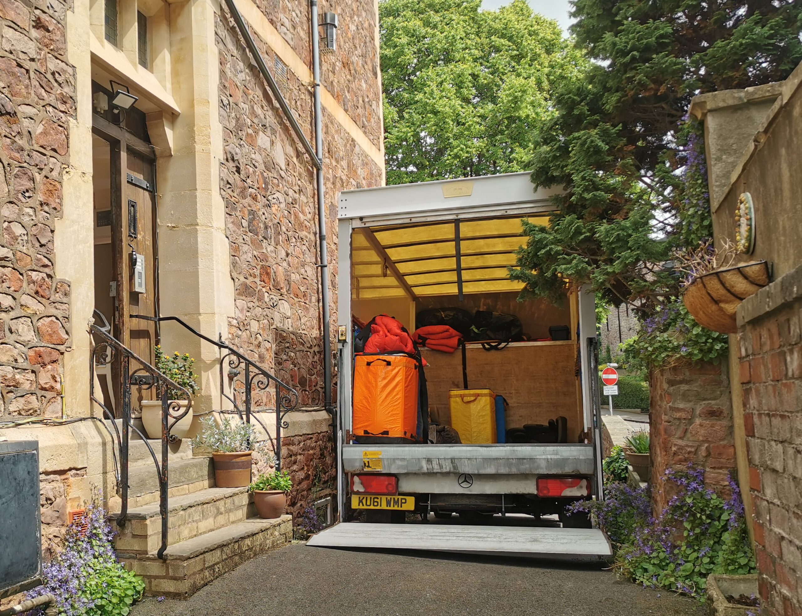 Pack & Go Removals Bristol Ltd. van providing house removals in Redland, Bristol (BS6)
