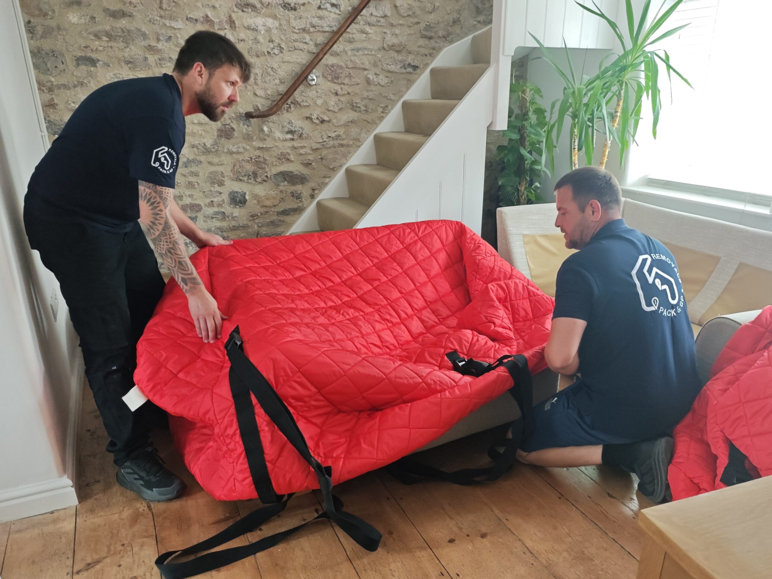 Eco-friendly removals Bristol – reusable furniture protection and sustainable moving practices that help reduce packing waste.